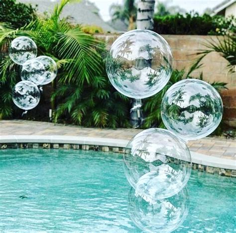 Set Of 10 Balloons 36 18 Or 10 Clear Balloon Bubble Balloon