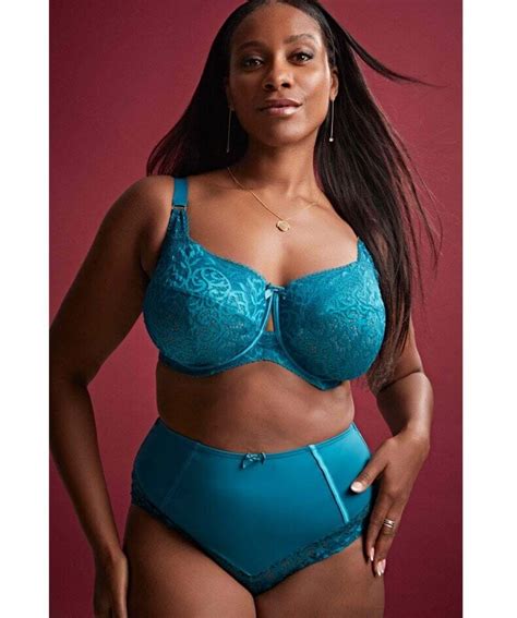 Sculptresse Estel Full Cup Underwired Bra Emerald Curvy