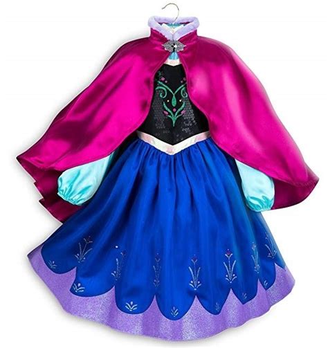 Anna Frozen Dress And Cape A Mighty Girl