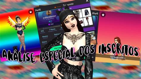 3 ANALISANDO O PERFIL DOS INSCRITOS Avakin Life YouTube