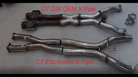 Corvette Z Oem To Kooks X Pipe Youtube