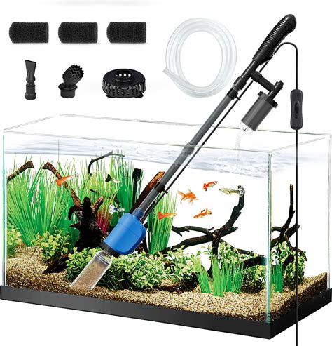 Amazon Lives W Electric Aquarium Gravel Cleaner In