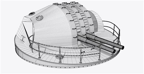 Battleship Yamato 1/200 Scale - 3D Model by Carlo Cestra