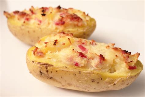 Recette Les Pommes De Terre Farcies Aux Lardons Pour Garder La Patate