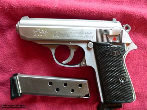 Walther Ppk S Interarms Stainless Steel Semi Automatic Pistol