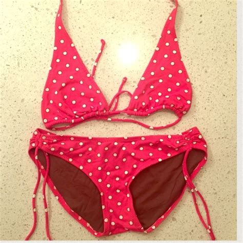 Victorias Secret Swim Polka Dot Bikini Set Poshmark