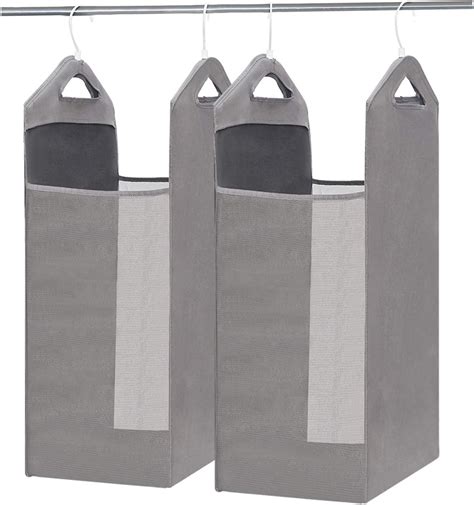 Amazon Storage Maniac Pack Hanging Laundry Hamper Front See