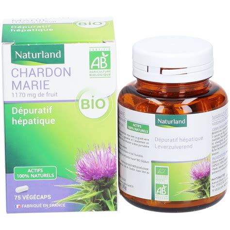 Naturland Chardon Marie Bio Pc S Redcare Pharmacie