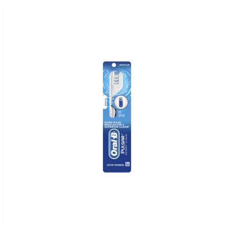 Oral B Pulsar Toothbrush Regular 1 Ea Pack Of 32 32 Pack Kroger