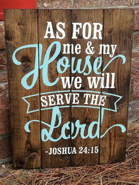 As For Me And My House We Will Serve The Lord Wallpaper