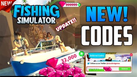 NEW UPDATE ALL WORKING CODES FOR FISHING SIMULATOR IN 2024 ROBLOX