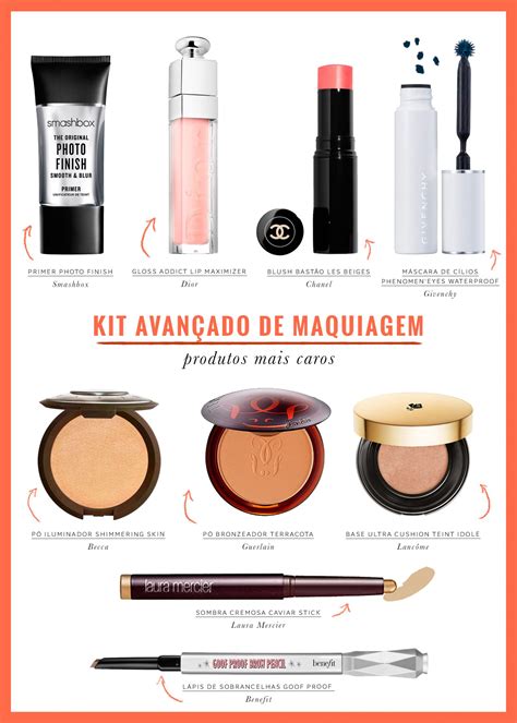 Kit Avan Ado De Maquiagem Produtos Caros Dia De Beaut