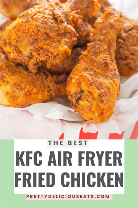 Air fryer KFC Southern Fried Chicken Drumsticks | Recipe | Air fryer ...