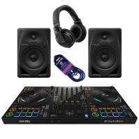 Pioneer DJ Pioneer DJ DDJ FLX10 DM 50 Speakers HDJ X5 Headphones