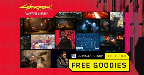 Free Cyberpunk 2077 And Phantom Liberty Goodies Collection Is Back On Gog