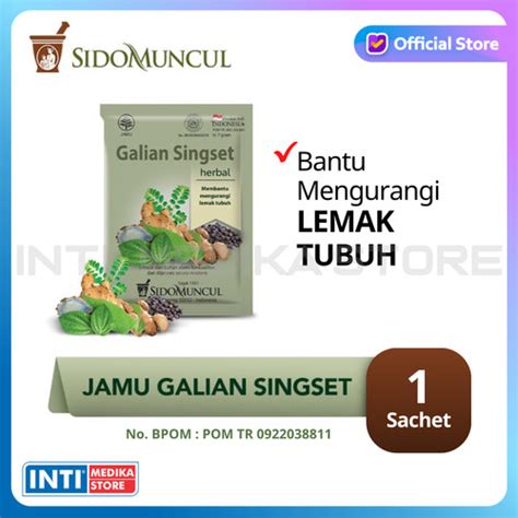 Promo SIDOMUNCUL Jamu GALIAN SINGSET Herbal Mengurangi Lemak Tubuh