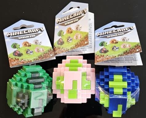 Minecraft Spawn Egg Pack Lot Phantom Zombie Pigman Creeper Ebay