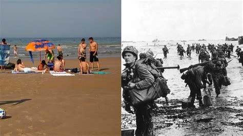 The Beaches Of Normandy, On D-Day And Today