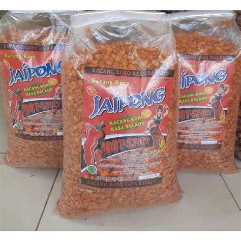 Jual Kacang Koro Kupas Kacang Mersi Pedas Balado 1kg Shopee Indonesia