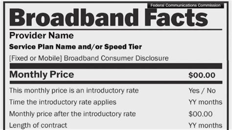 Fcc Requires All Internet Service Providers To Display Fees With New