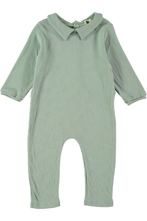 Pyjama Senzo bébé en coton bio nénufar par RISU RISU Risu Risu