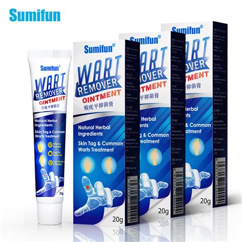 Original Sumifun Warts Remover Antibacterial Ointment Wart Treatment