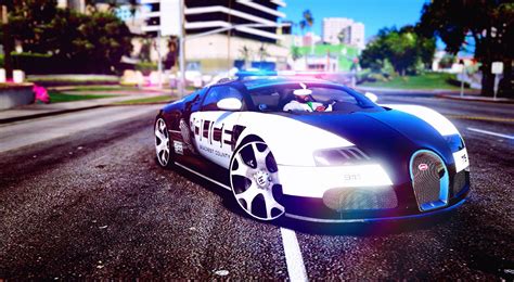 Bugatti Police Car