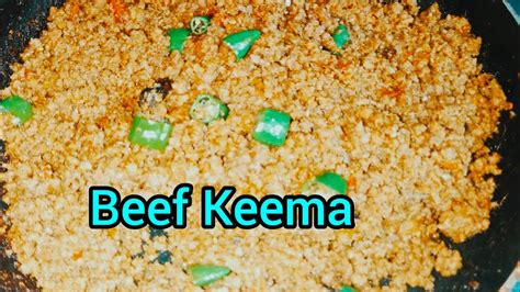 How To Make Beef Keema At Home Beef Keema Recipe Youtube