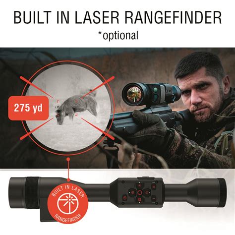 ATN ThOR 5 LRF 320x240 5 20x Smart HD Thermal Rifle Scope With