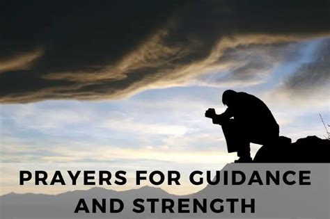 51 Empowering Prayers For Guidance And Strength Strength In Prayer