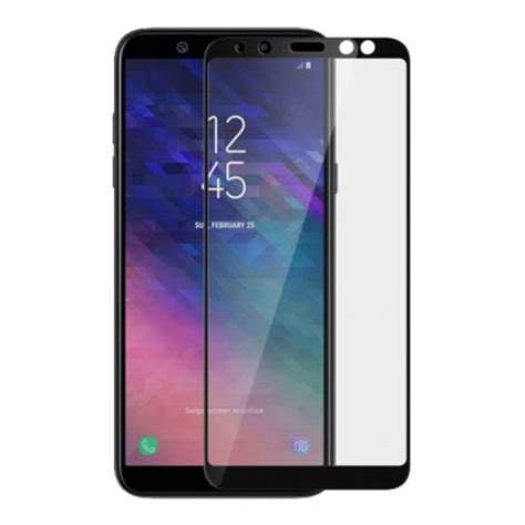 Verre trempé Galaxy A6 2018 3D Full Screen Noir FullProtech