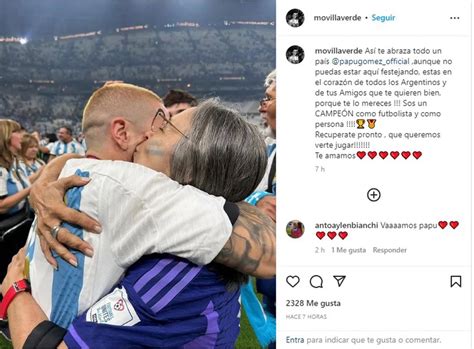 El Emotivo Mensaje De La Madre Del Papu Gómez Por La Ausencia De Su Hijo En La Selección “sos