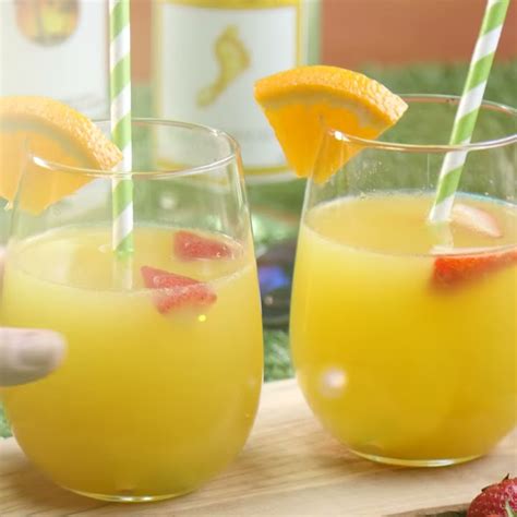 Tropical White Wine Sangria Youtube