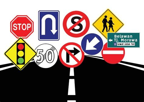 detail gambar rambu rambu  artinya koleksi nomer