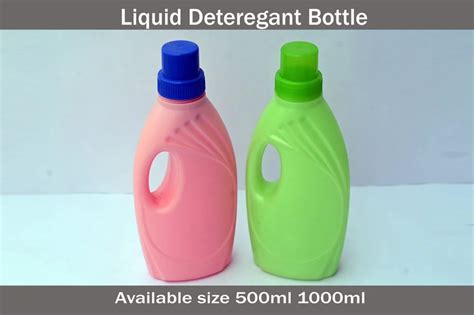 Screw Cap Hdpe Liquid Detergent Bottle Manufacturers Use For Storage