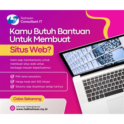 Jual Jasa Pembuatan Website Landing Page Company Profile Aplikasi