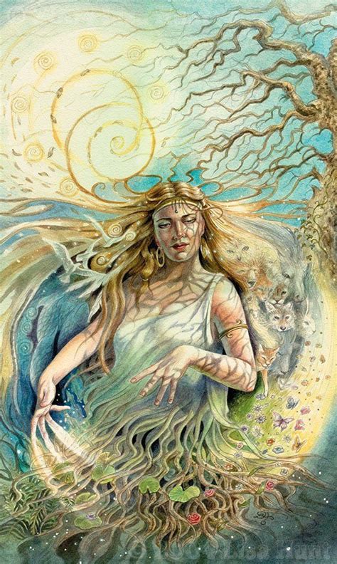 Gaia Mother Nature Goddess Nature Goddess Greek And Roman Mythology