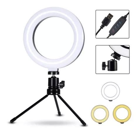 Luz Pra Tirar Fotos Live Maquiagem Iluminador Ring Light Led MercadoLivre