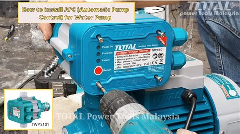 TOTAL Automatic Pump Control TWPS101 How To Installation Automatic