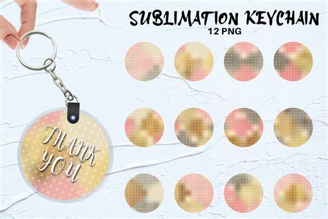 Keychain Sublimation Designs Soft Color Graphic By Artnoy Creative