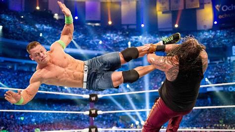 John Cena S Blockbuster Wrestlemania Moments All Of Wwe Legend S Mania