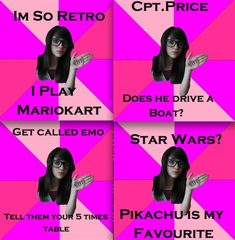 Idiot Nerd Girl Meme