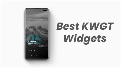 10 Best Kwgt Widgets To Customize Your Android Home Screen