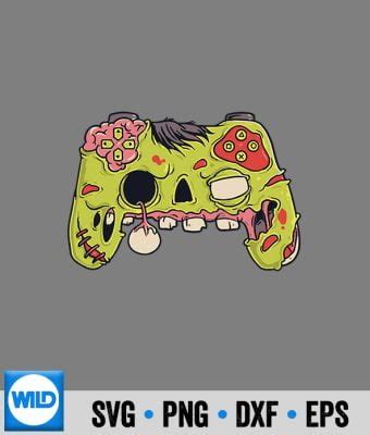 Ghost SVG Halloween Skeleton Zombie Gaming Controllers Mummy SVG Cut