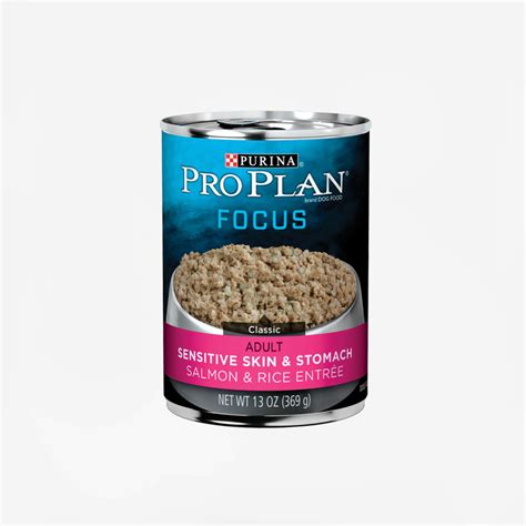 Purina Pro Plan Sensitive Skin & Stomach Salmon & Rice Entrée Dog Food ...