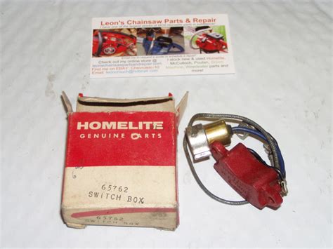 Nos Homelite Xl Chainsaw Coil Trigger Condenser