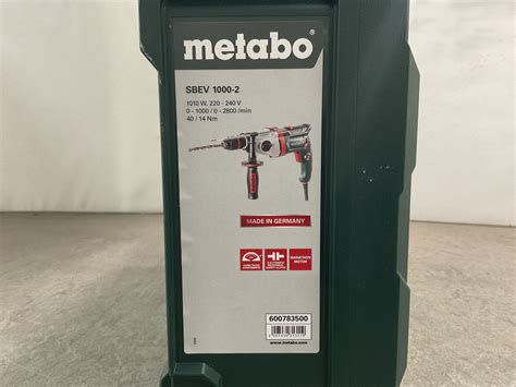 Metabo Sbev 1000 2 Klopboormachine Flimdeal