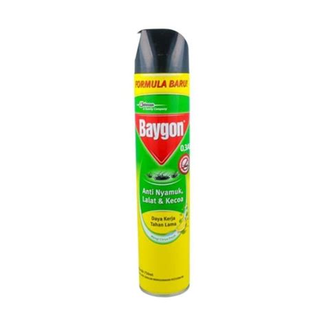 Jual Baygon Aerosol Citrus Fresh Ml Shopee Indonesia