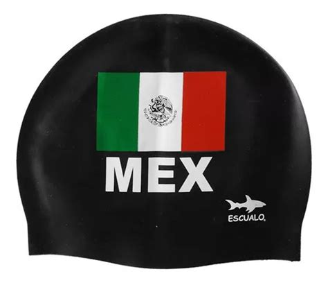 Gorra Natacion Adulto Modelo Bandera Clasica Negra Escualo Color