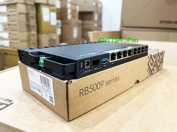 Router MikroTik RB5009UG S IN 7x 1GE 1x 2 5G 1x SFP